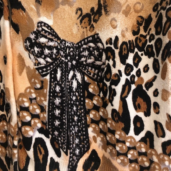 M Animal Print Cardigan - Picture 2 of 5